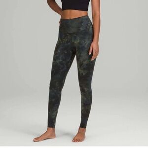 LULULEMON tie dye leggings size 10